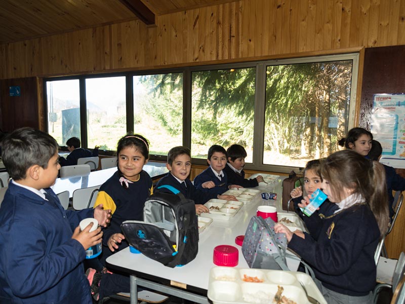 comedor colegio sta aysen